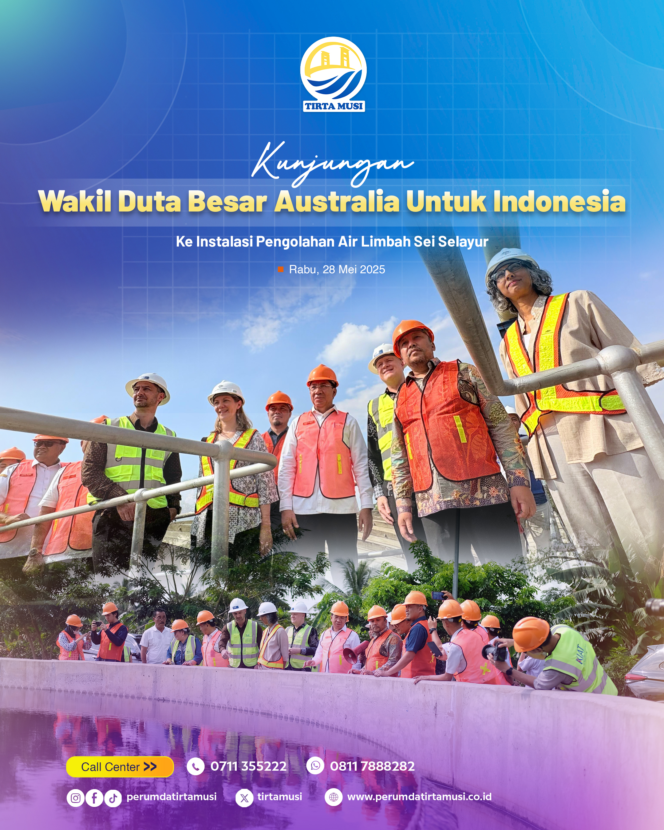 KUNJUNGAN WAKIL DUTA BESAR AUSTRALIA UNTUK INDONESIA