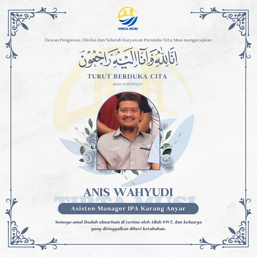 BERITA DUKA ALM. ANIS WAHYUDI