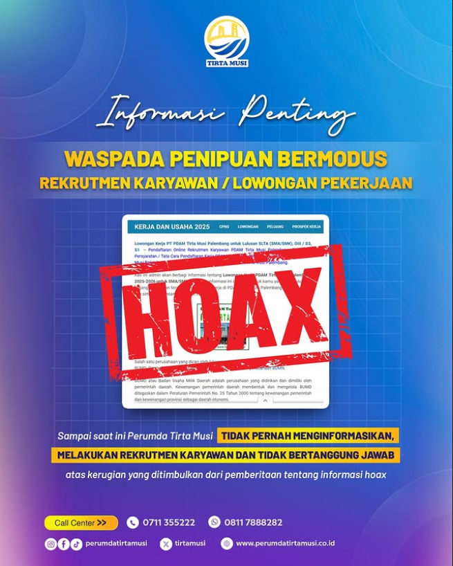 WASPADA PENIPUAN BERKEDOK REKRUTMEN KARYAWAN